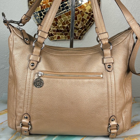 COACH 2011 Alexandra Champagne Leather 2-Way Bag ✨🤩 - Picture 4 of 17